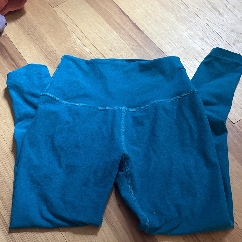 Beyond Yoga Blue Leggings High Waist Stretch